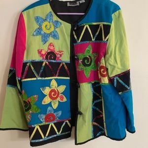 Artsy Patchwork Jacket